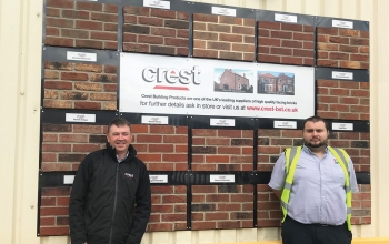 Crest are delighted to supply high quality facing bricks to  Blanchford Building Supplies
