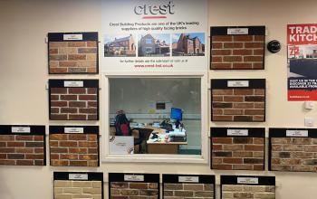 Buildbase display Crest bricks at York branch