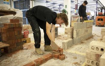 Crest Building Products working in partnership with Hull College Students
