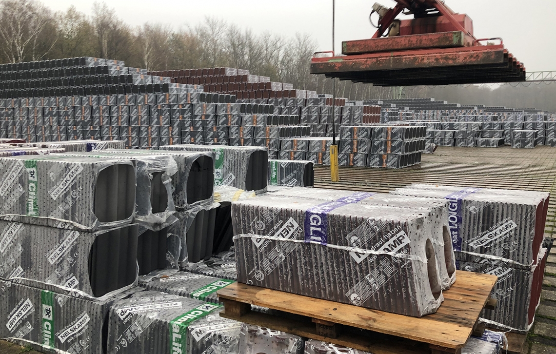 Nelskamp factory available roof tile stock Nelskamp factory available roof tile stock