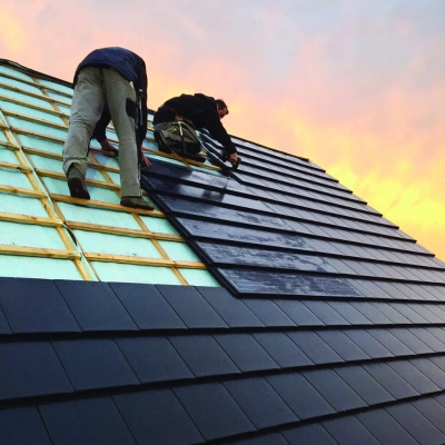 Solinso Solar tiles are easy to fit Solinso Solar tiles are easy to fit