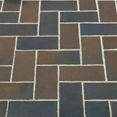 Crest KeraPave Blue Brown pavers Crest KeraPave Blue Brown pavers