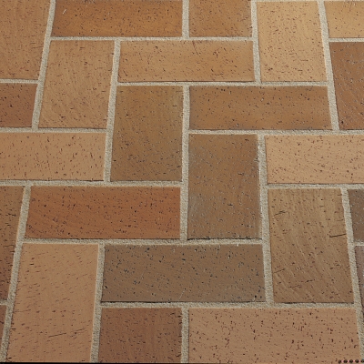 Crest KeraPave Caramel Brown pavers Crest KeraPave Caramel Brown pavers