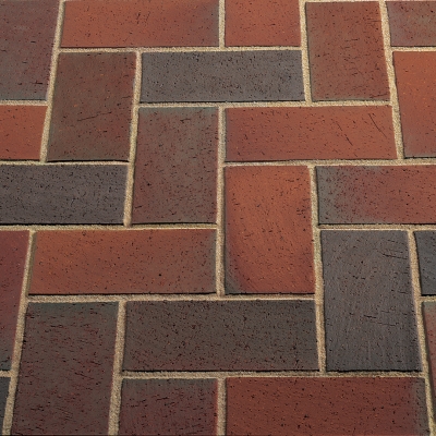 Crest KeraPave Red Blue pavers Crest KeraPave Red Blue pavers