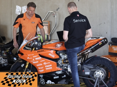 Harold Kock pictured left doing some final checks Harold Kock pictured left doing some final checks