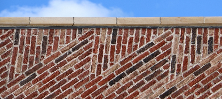 50mm Old Anglian gable brickwork e 50mm Old Anglian gable brickwork e